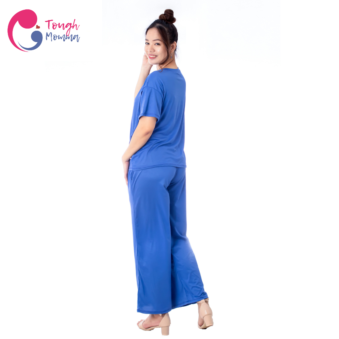 SLIGHTLY DAMAGED/STAINED ToughMomma Vienna Maternity/ Nursing Pajama Set (M- 2XL)