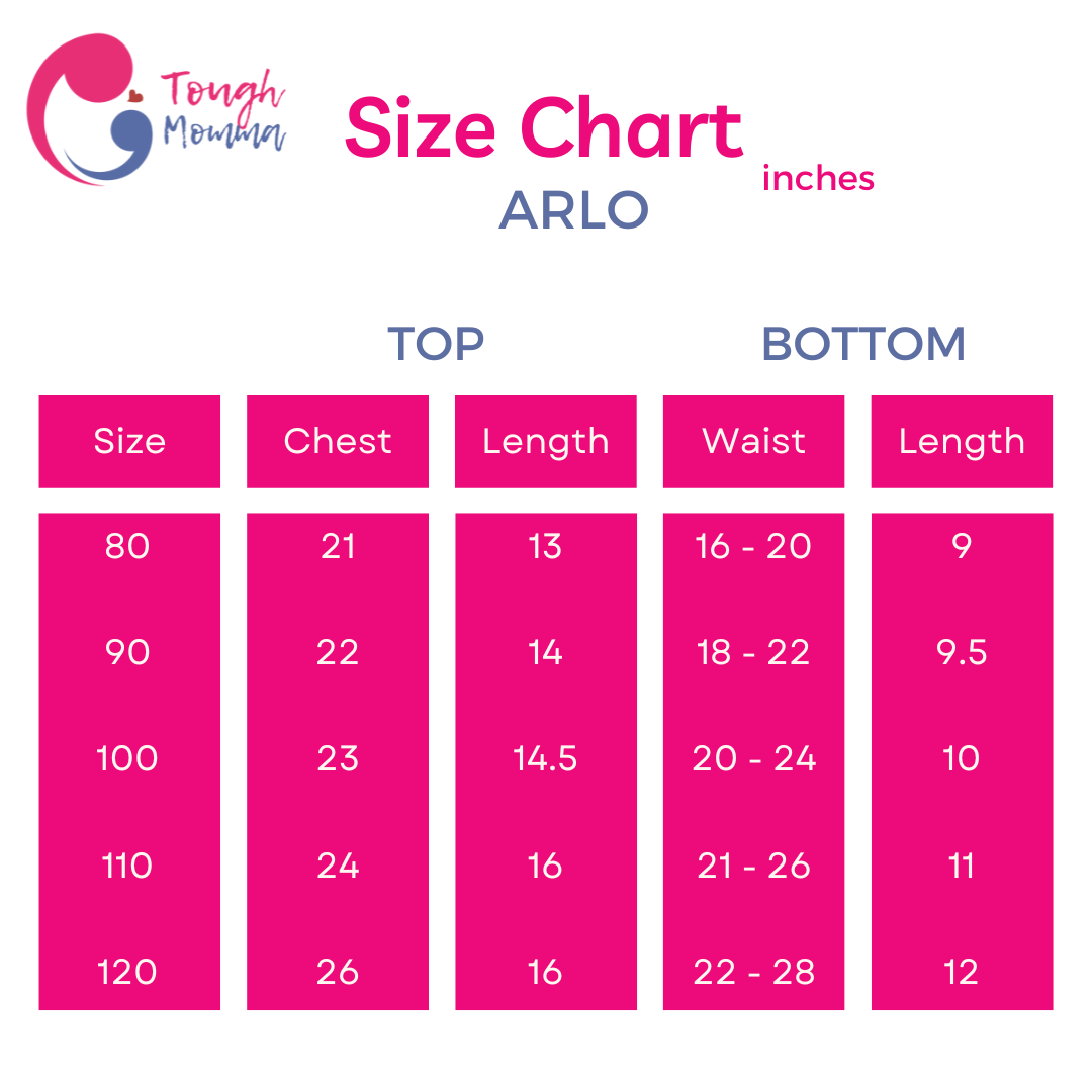 ToughMomma Little Arlo T-shirt With Shorts 0- 5 years old