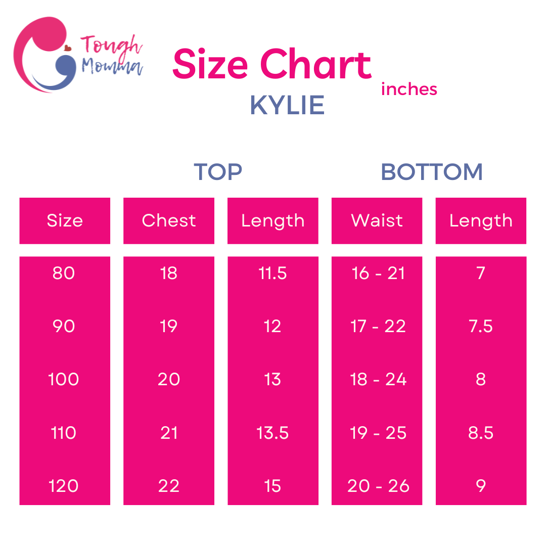 ToughMomma Little Kylie Blouse With Sexy Shorts 0- 5 years old