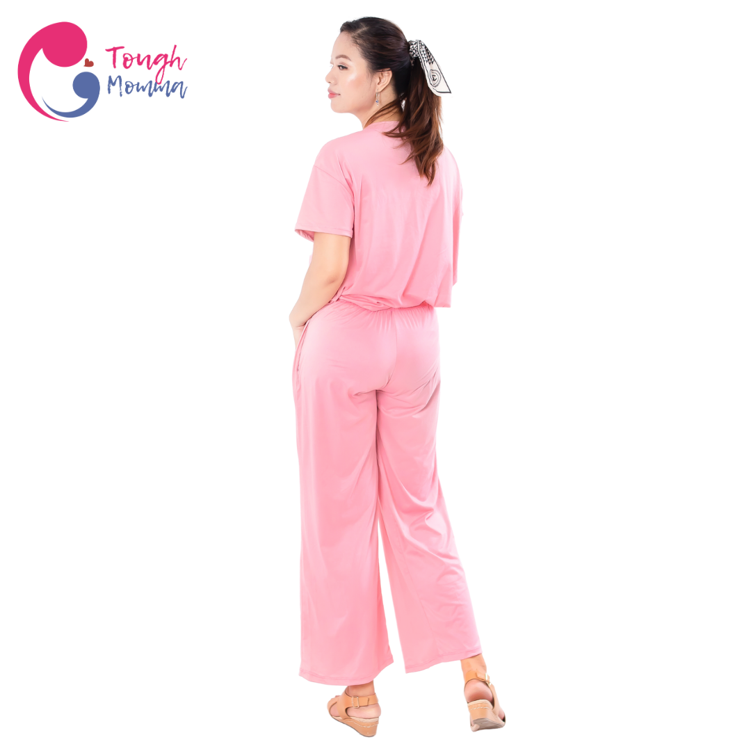 SLIGHTLY DAMAGED/STAINED ToughMomma Vienna Maternity/ Nursing Pajama Set (M- 2XL)