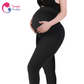 ToughMomma Isla Over The Bump Maternity Compression Leggings With Bump and Back Lift & Support