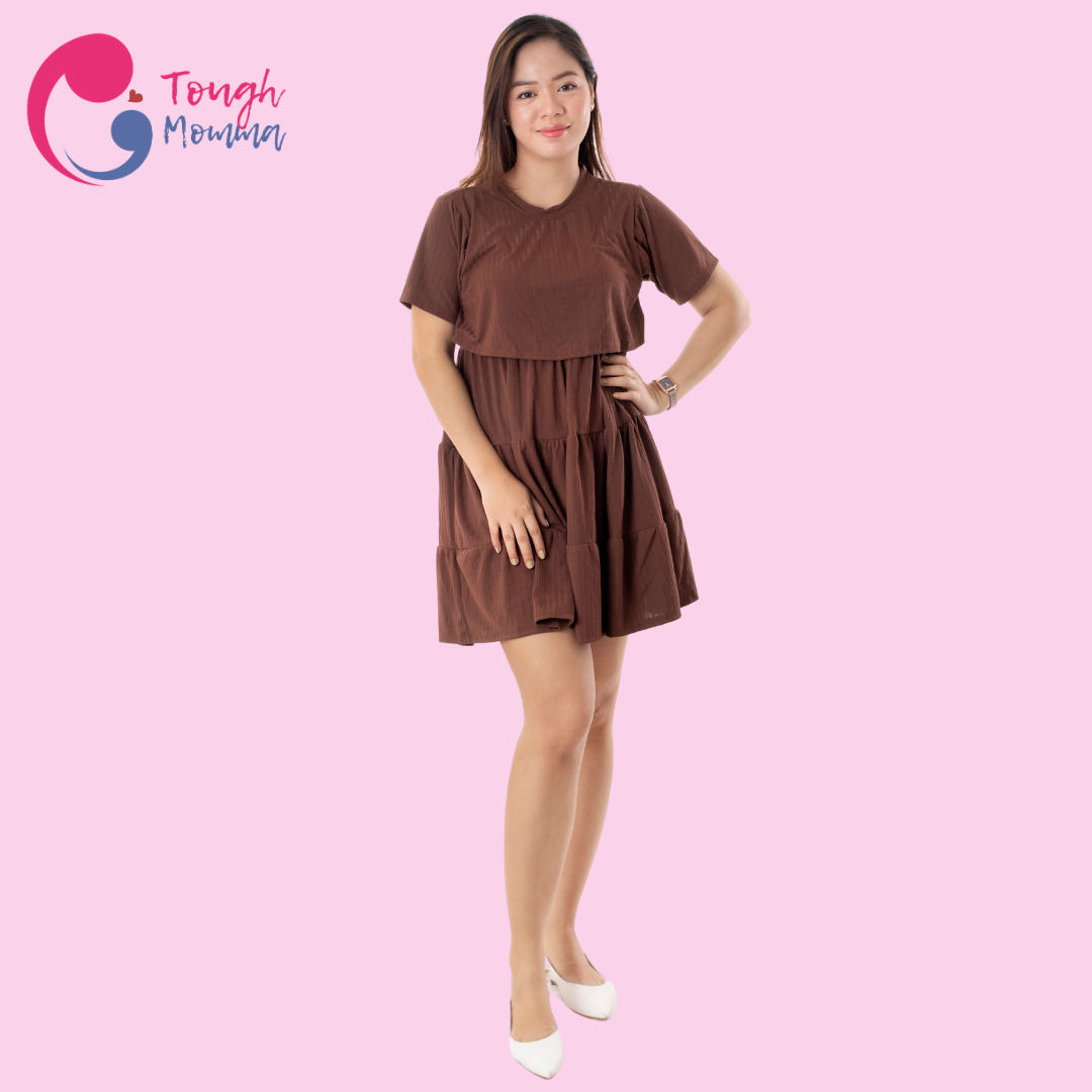 ToughMomma Genevieve Nursing Dress M - XL