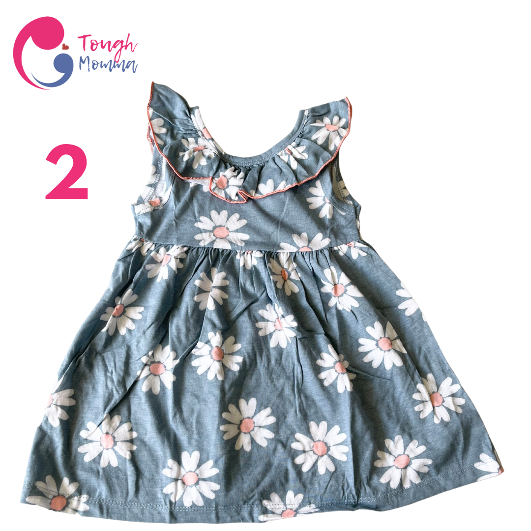 ToughMomma Little Dainty Julienne Dress 0- 7 years old