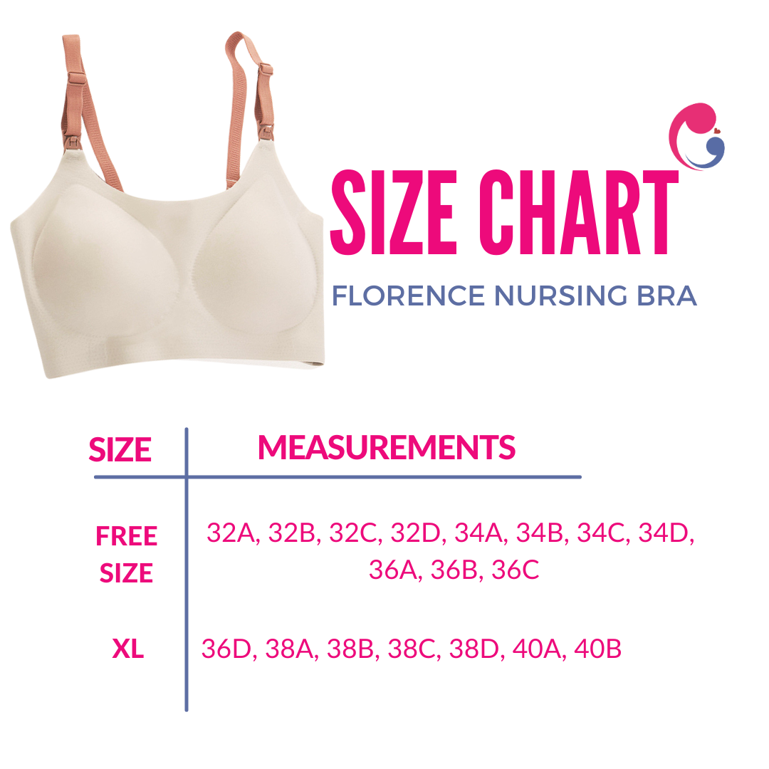 SLIGHTLY DAMAGED/STAINED ToughMomma Florence Seamless Wireless Nursing Bra