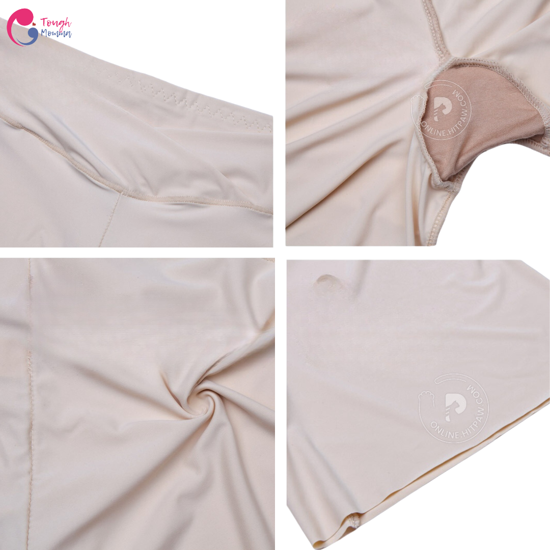 SLIGHTLY DAMAGED/ STAINED ToughMomma Chloe Hypoallergenic Seamless Under the Bump Maternity Boyleg (Copy)