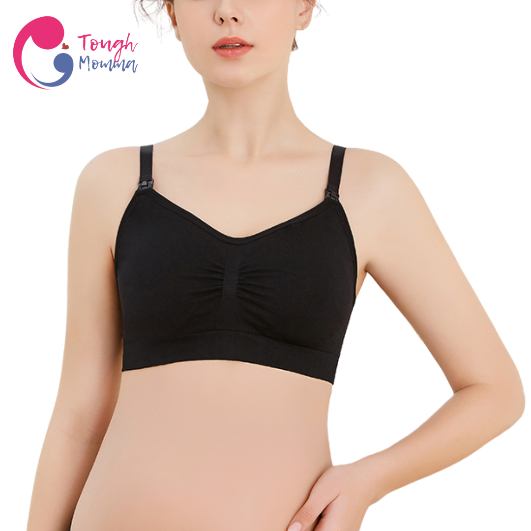 SLIGHTLY DAMAGED/STAINED  ToughMomma Classic Handsfree Nursing Bra