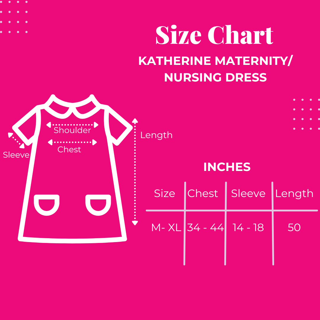 ToughMomma Katherine Maternity Nursing Dress M - XL