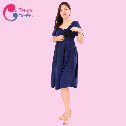 ToughMomma Aurelee Maternity Nursing Dress S - 2XL