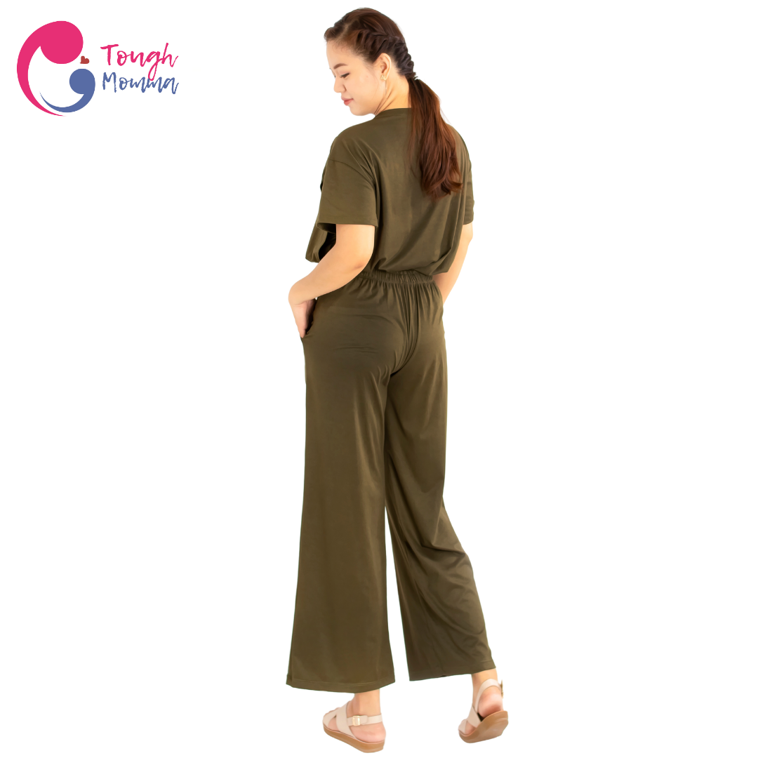 ToughMomma Vienna Maternity Nursing Pajama Set M - 2XL