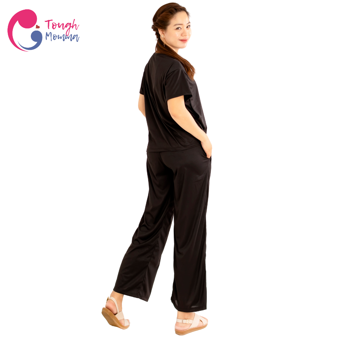 ToughMomma Vienna Maternity Nursing Pajama Set M - 2XL