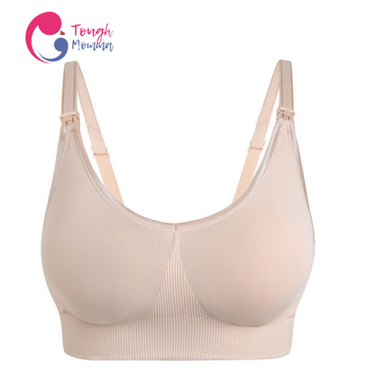 ToughMomma Deep Curve Seamless Wireless Nursing Bra