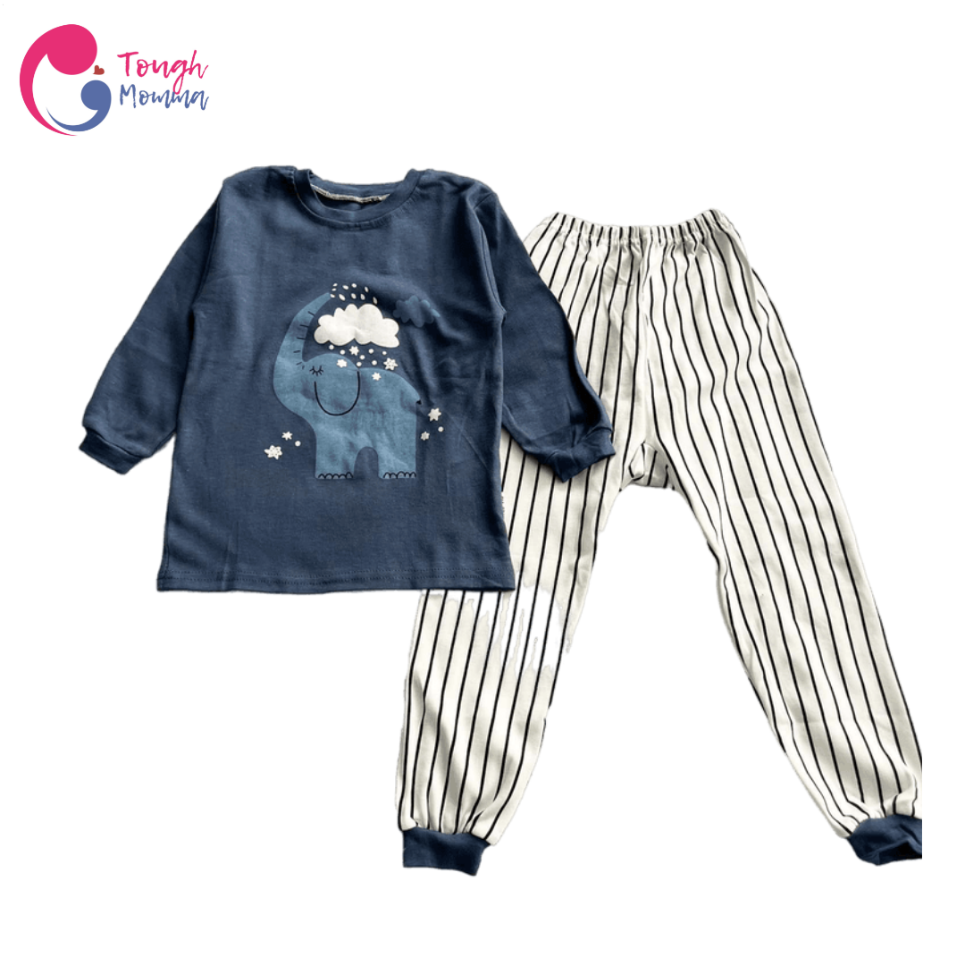 Long Sleeves Pajama for Girls & Boys Age 2-5  years old