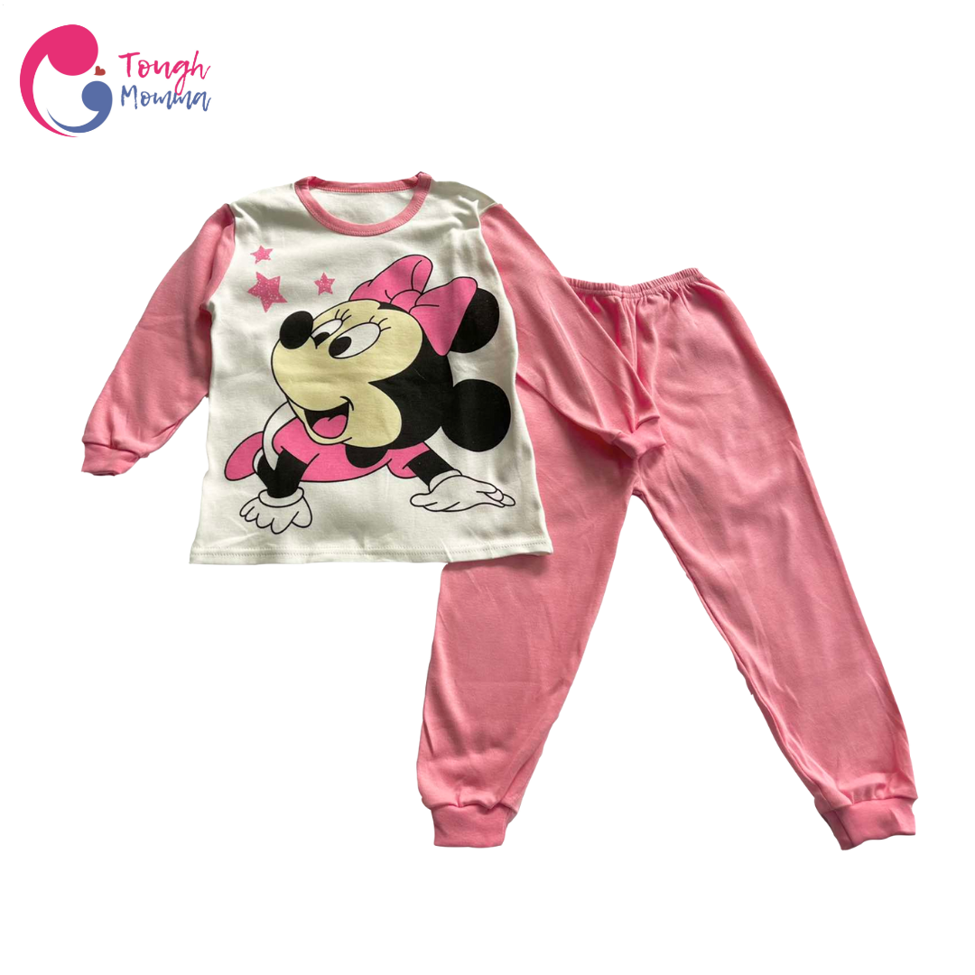 Long Sleeves Pajama for Girls & Boys Age 2-5  years old