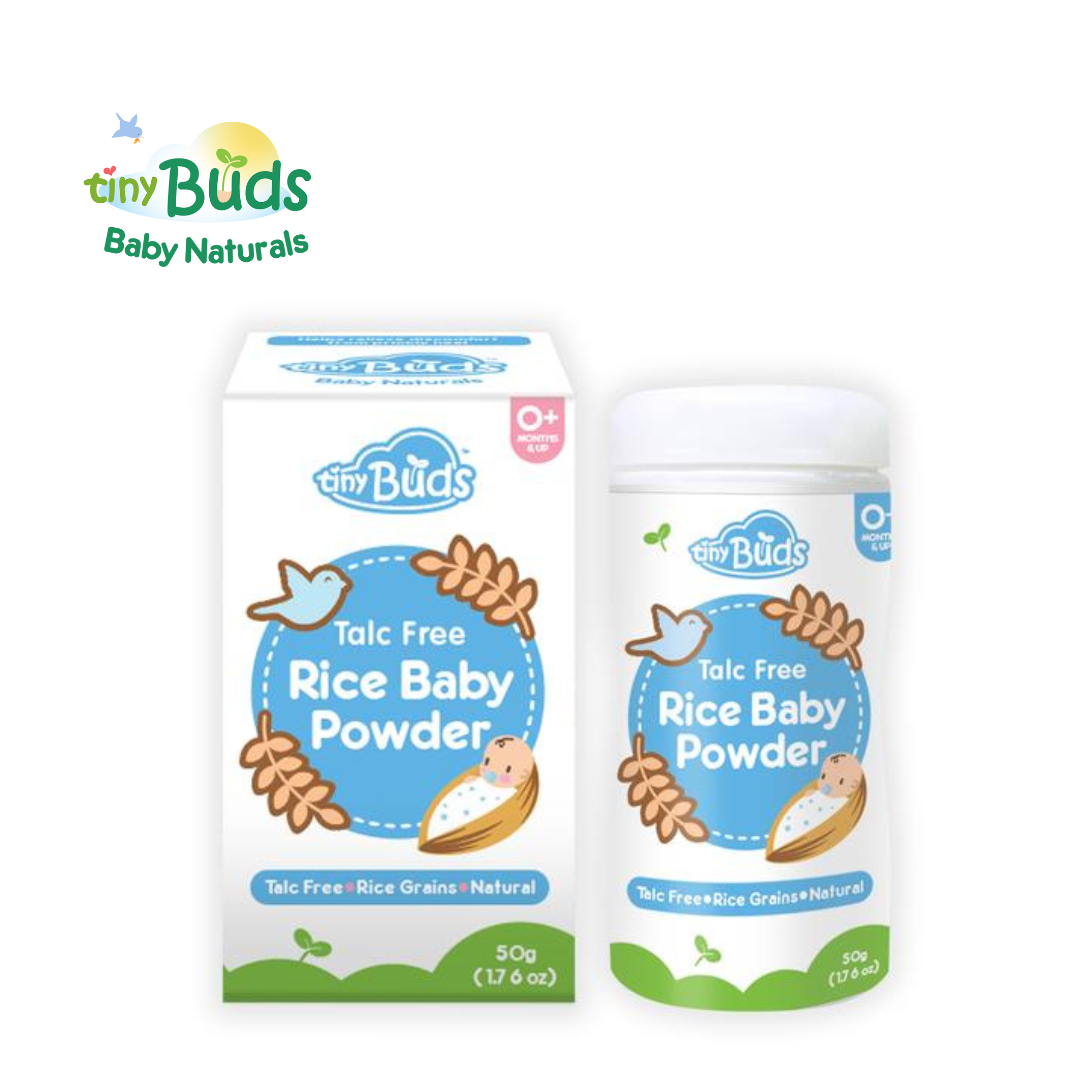 Tiny Buds Baby Naturals Rice Baby Powder