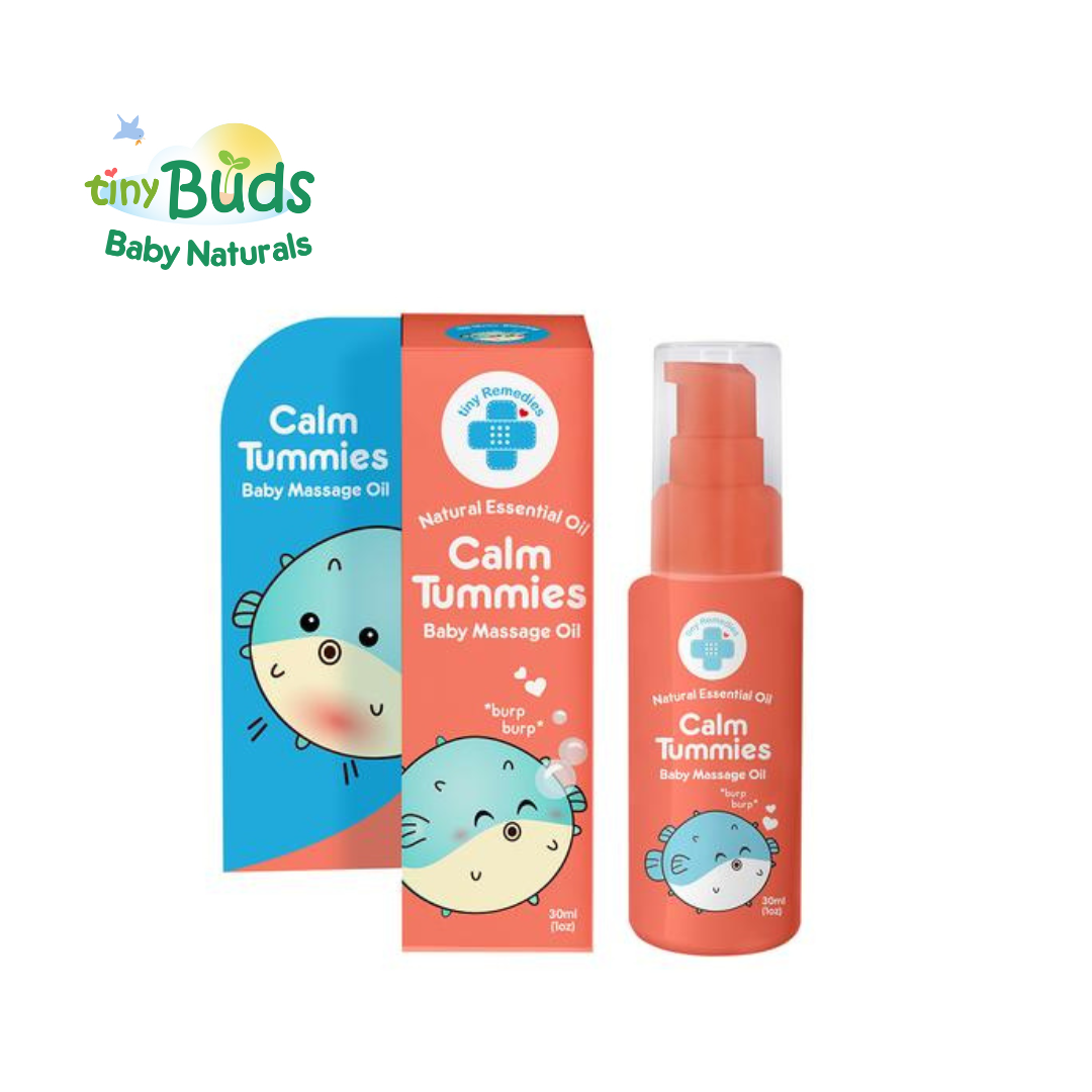 Tiny Buds Baby Naturals Calm Tummies Natural Colic Relief Oil