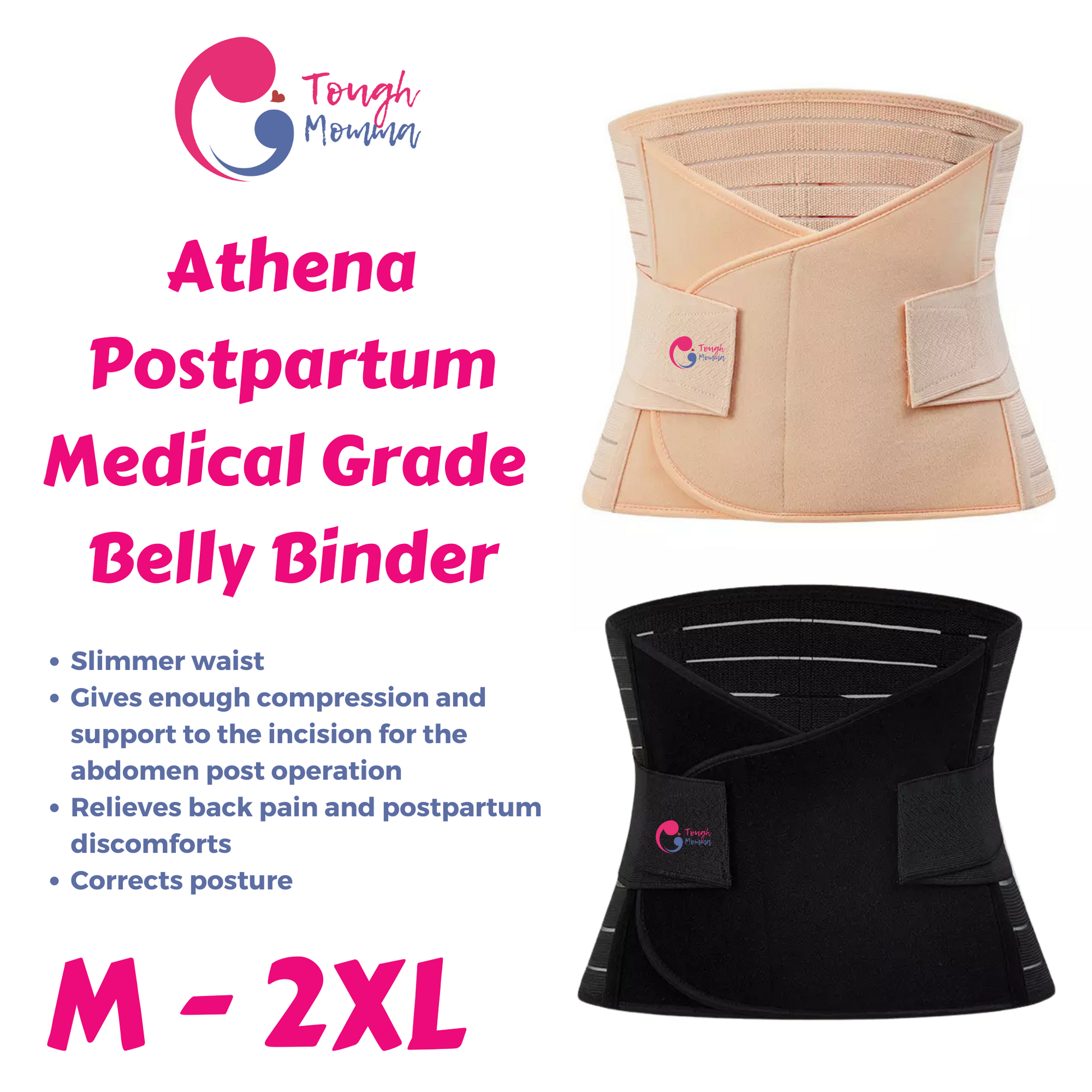 ToughMomma Marin Pelvic Support Binder – ToughMomma Maternity & Nursing Wear