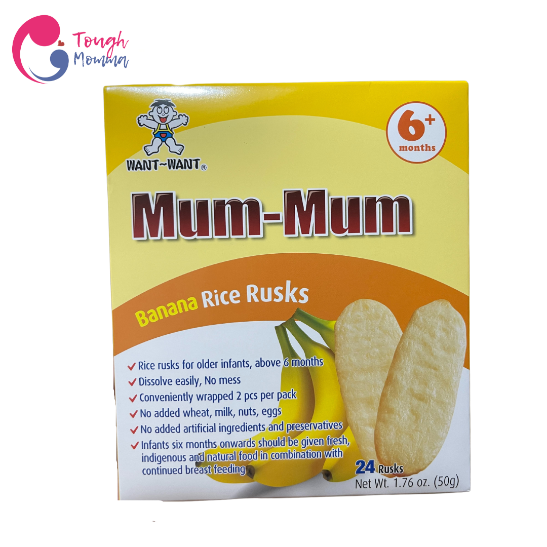 Baby mum mum store banana rice rusks